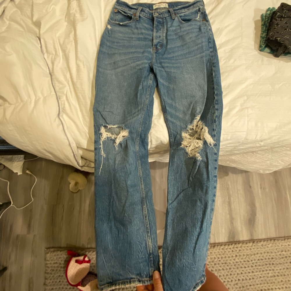 Abercrombie & Fitch The Dad High-Rise Jeans